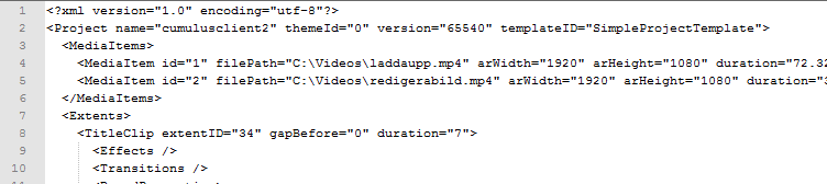 Windows Movie Maker wlmp fil