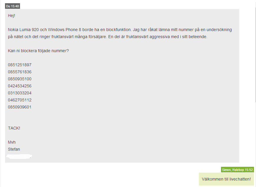 Halebop support 